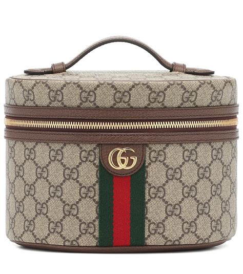 beauty case gucci vintage|Gucci ophidia vanity case.